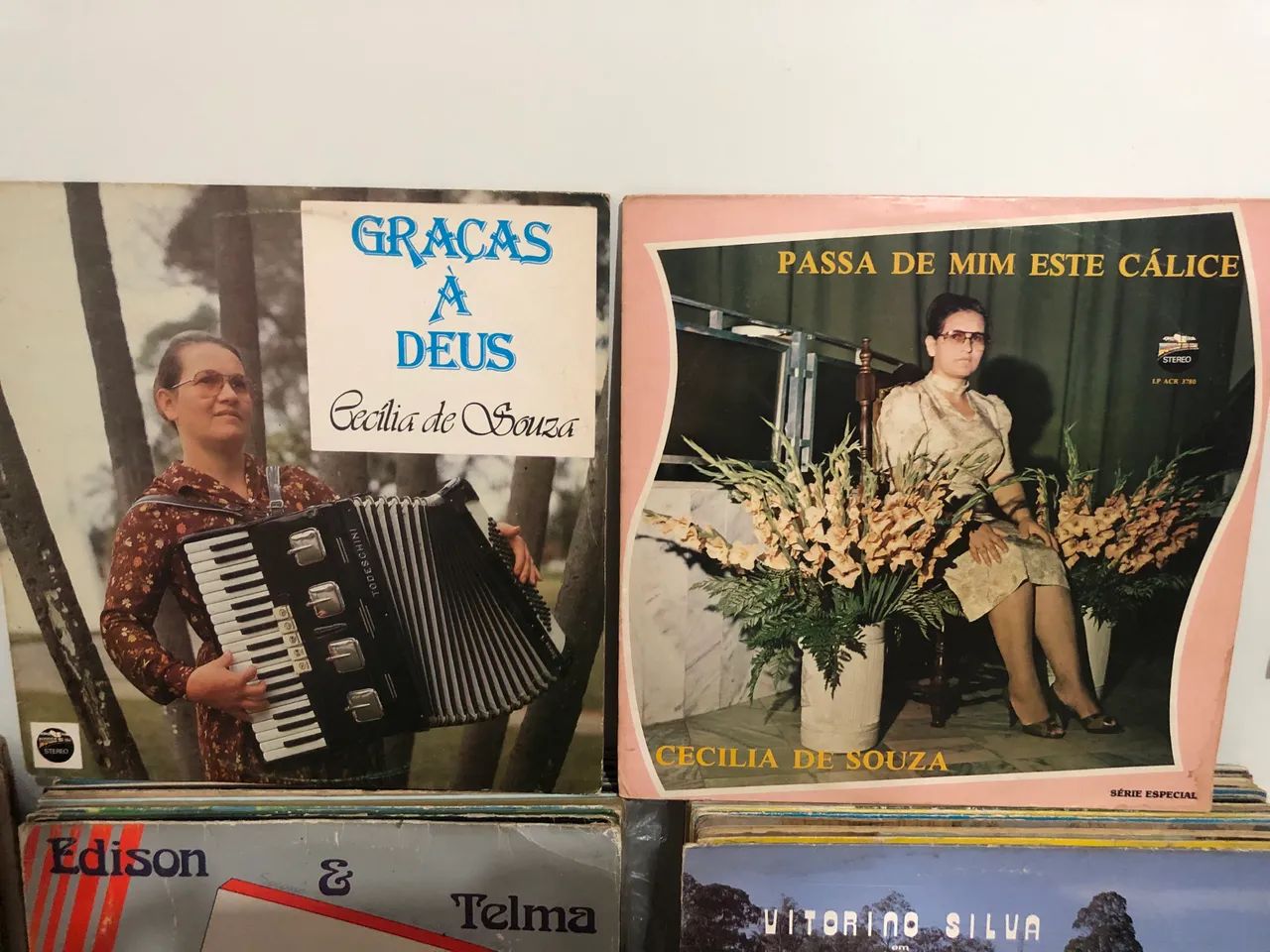 Lote LPs Cecília de Souza 