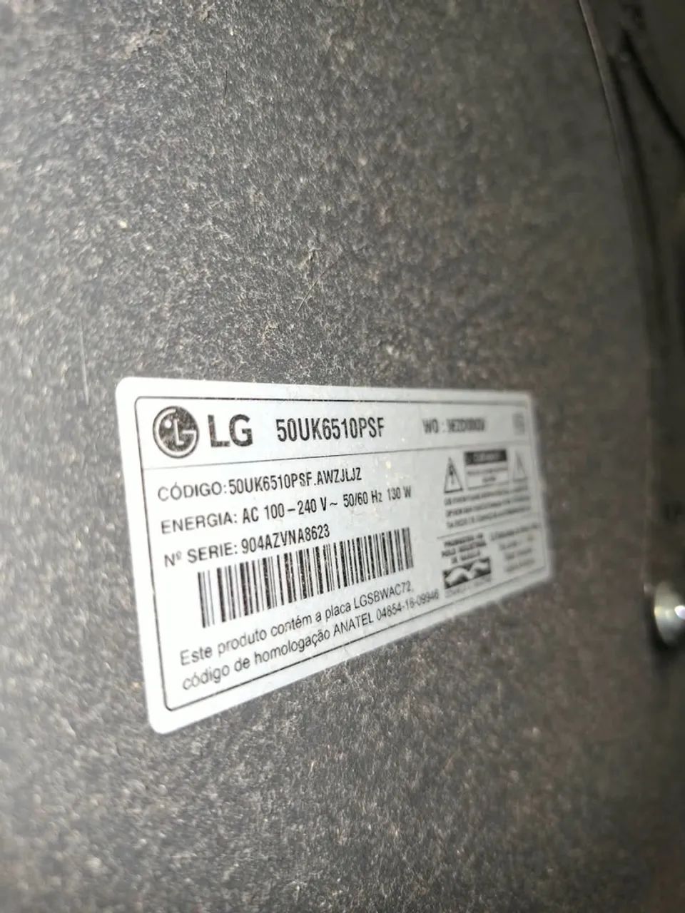 Smart TV LG 50" 4K HDR mod. 50UK6510PSF - Completa com webOS e ThinQ AI - Foto 4