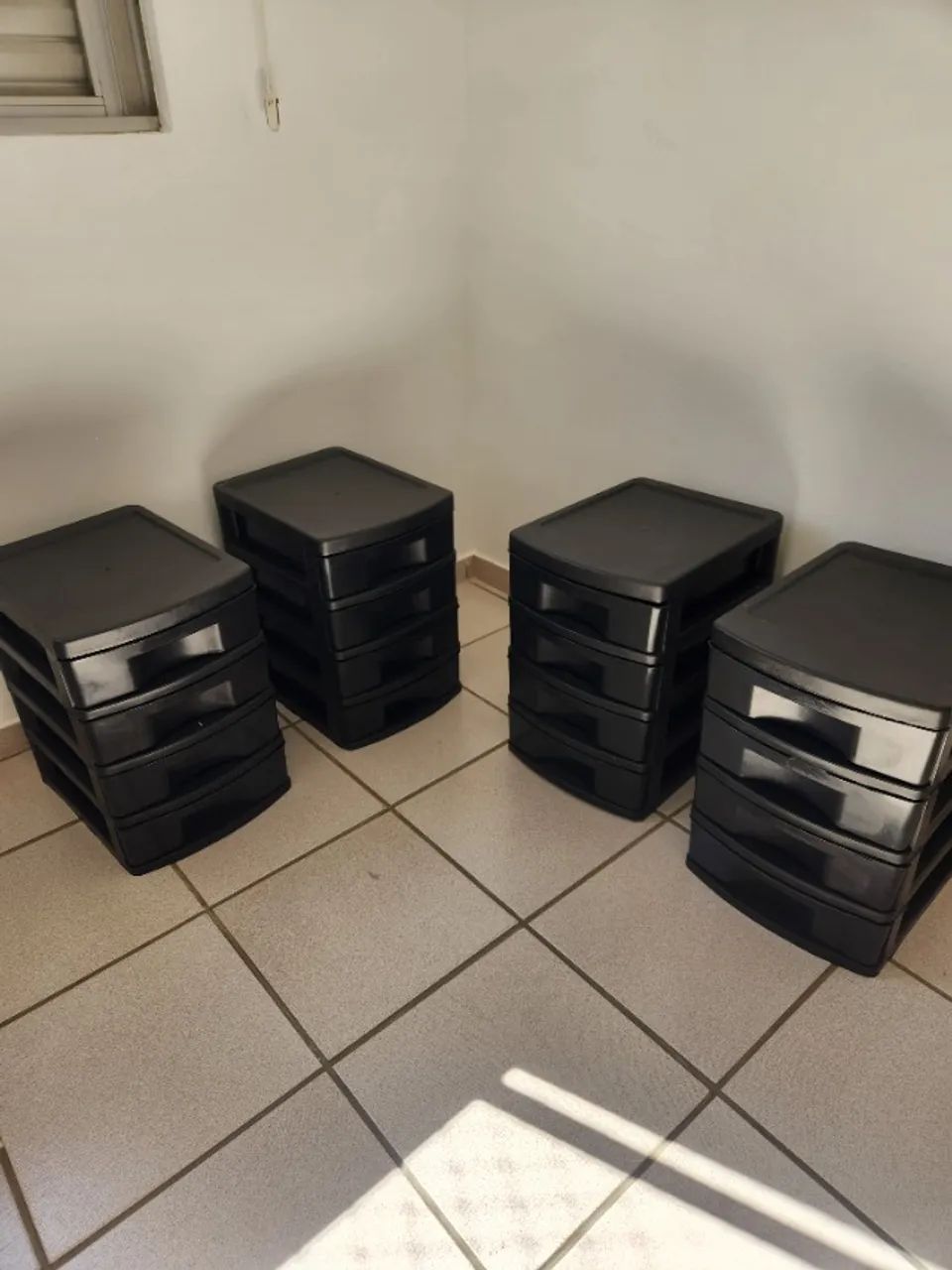 Gaveteiro de plastico 