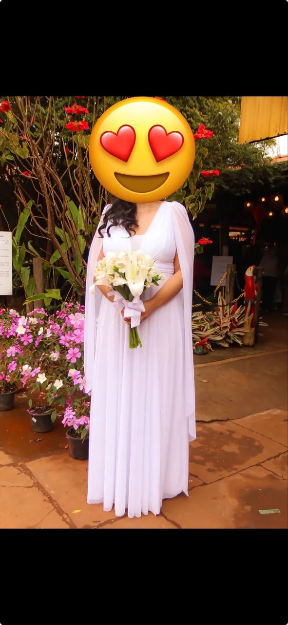 Vestido Noiva ou chá de bebê 