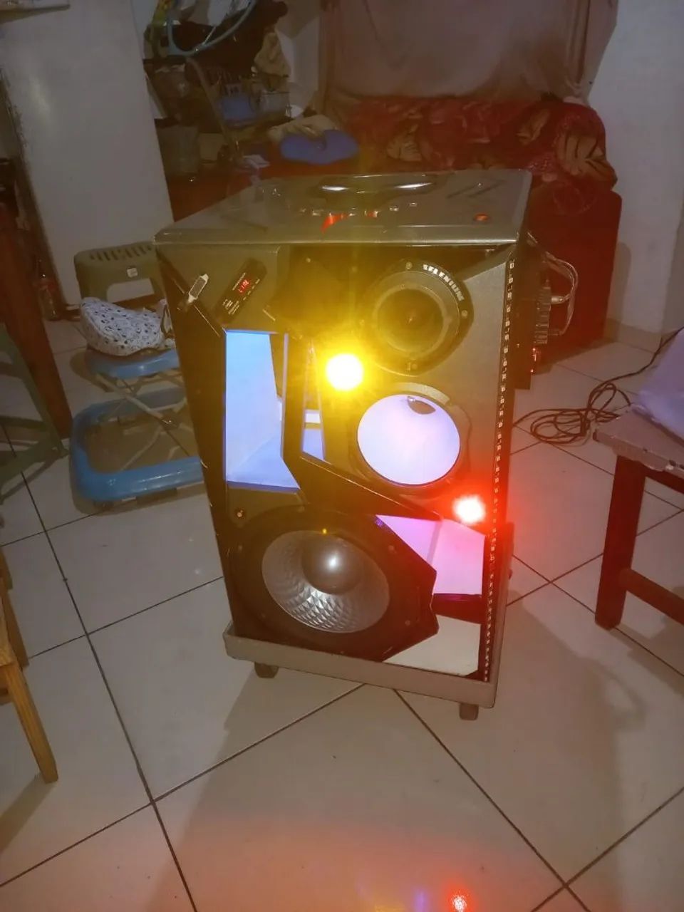 Caixa de som BOB com mesa de áudio  - Foto 4