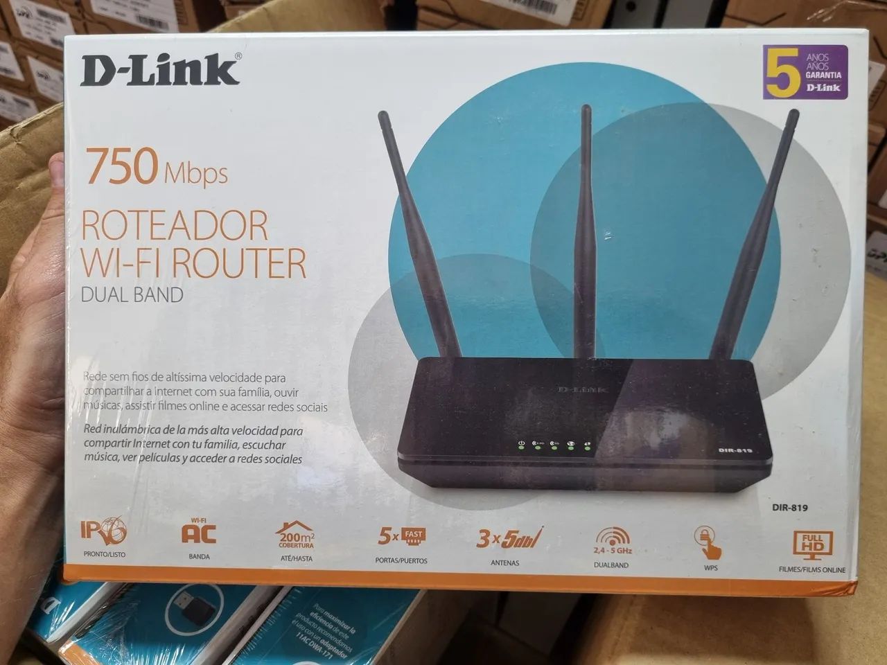 Roteador dlink dir 819