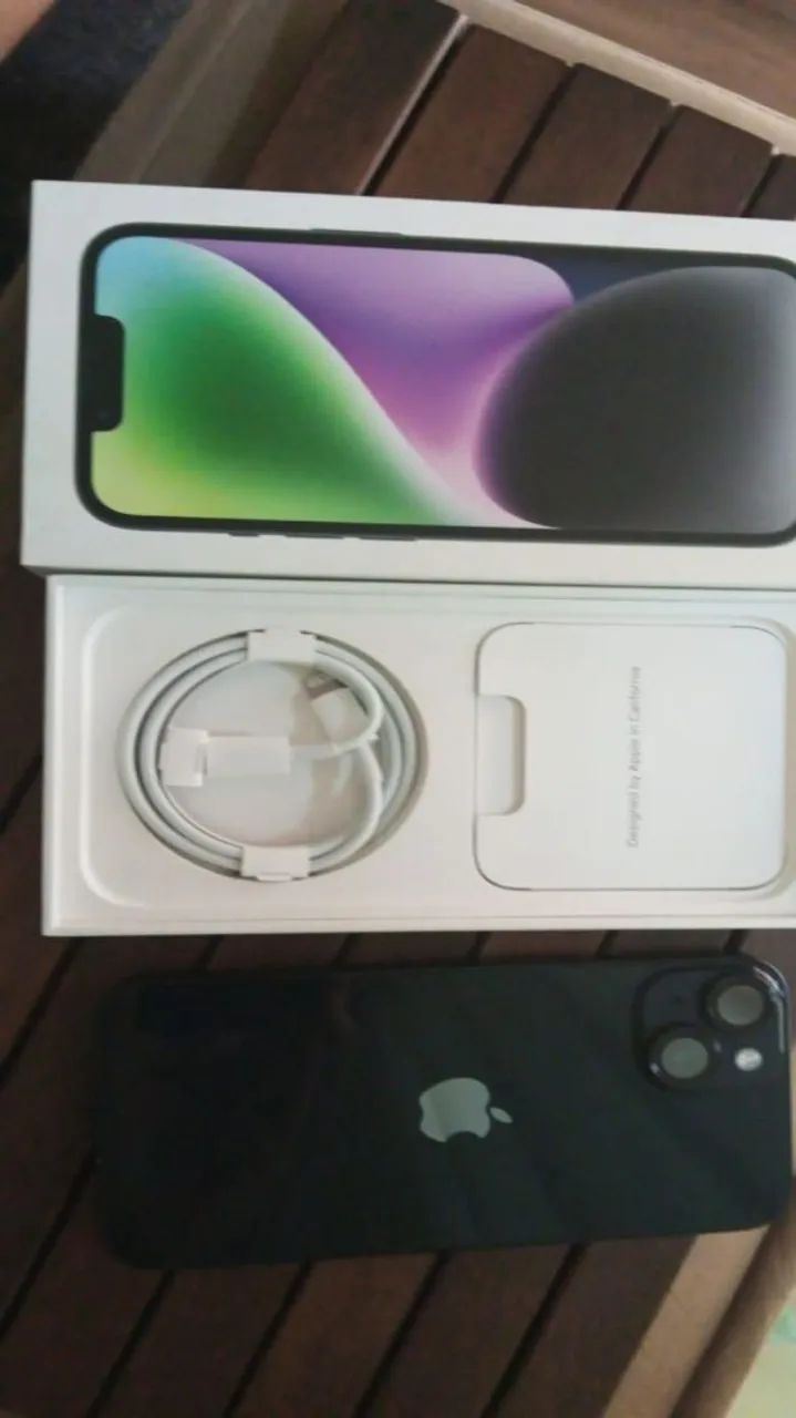iPhone 14 128gb preto - Foto 2
