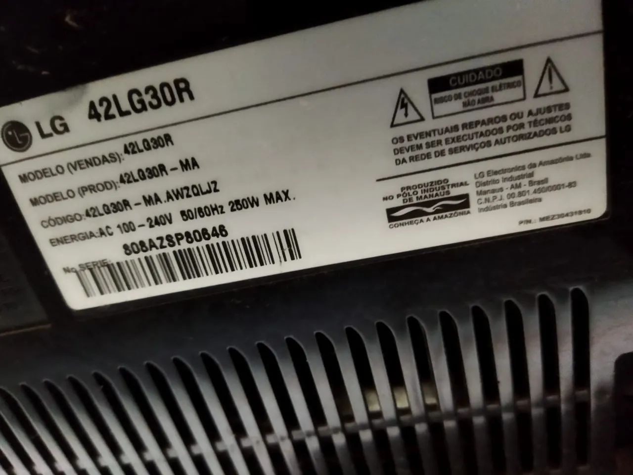 TV LG 42, NAO É SMART  - Foto 3