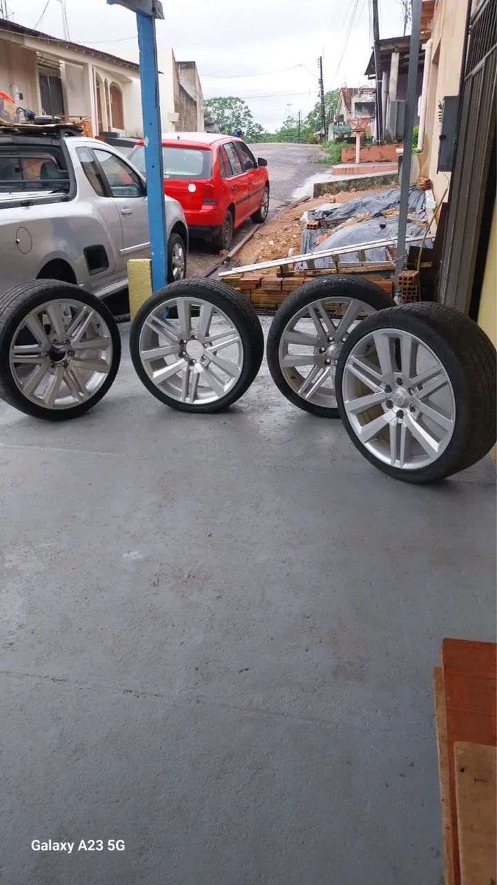 Rodas aro 22 Hilux 