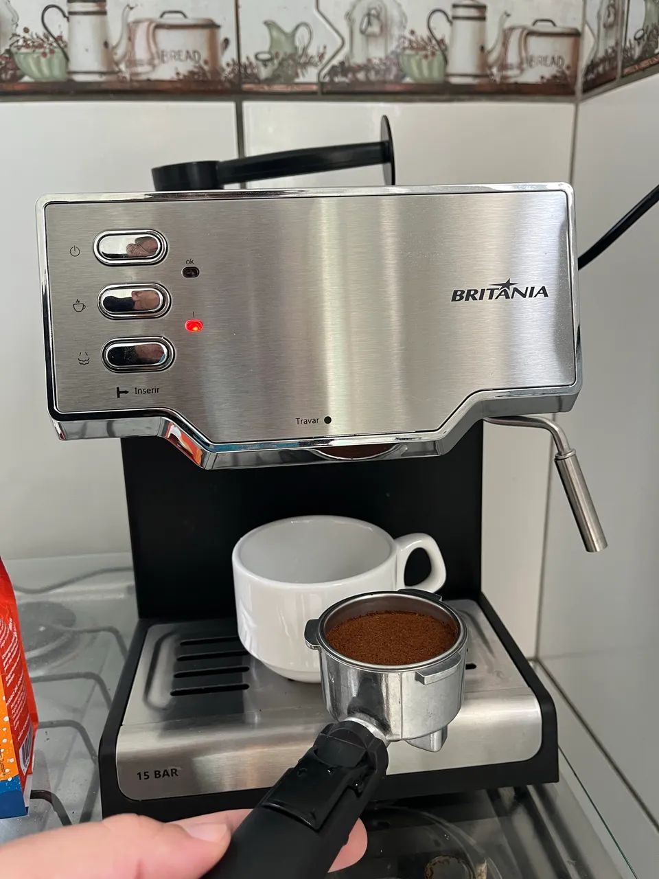 Vendo cafeteira eletrônica Britânia 
