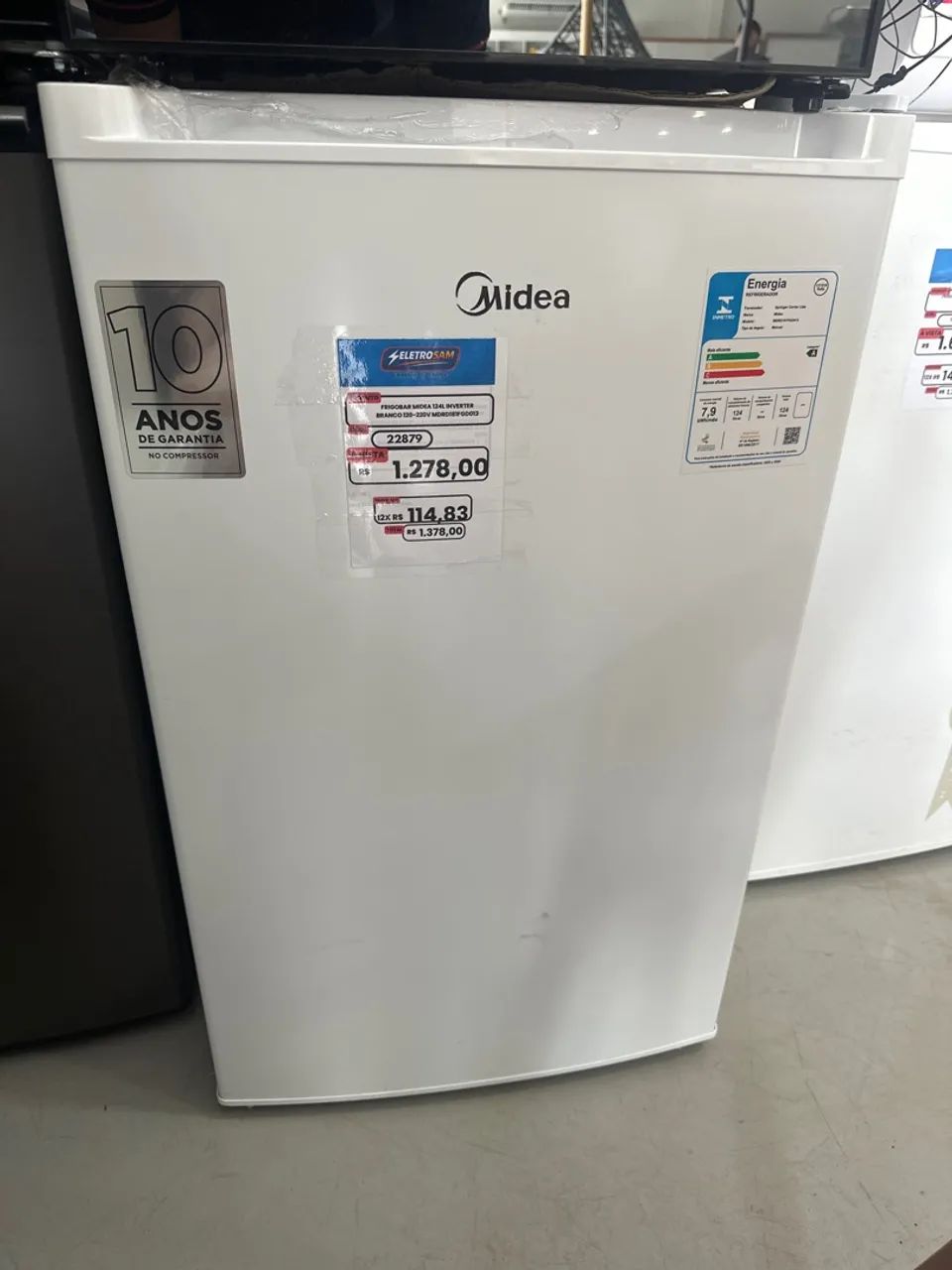 FRIGOBAR MIDEA 124L