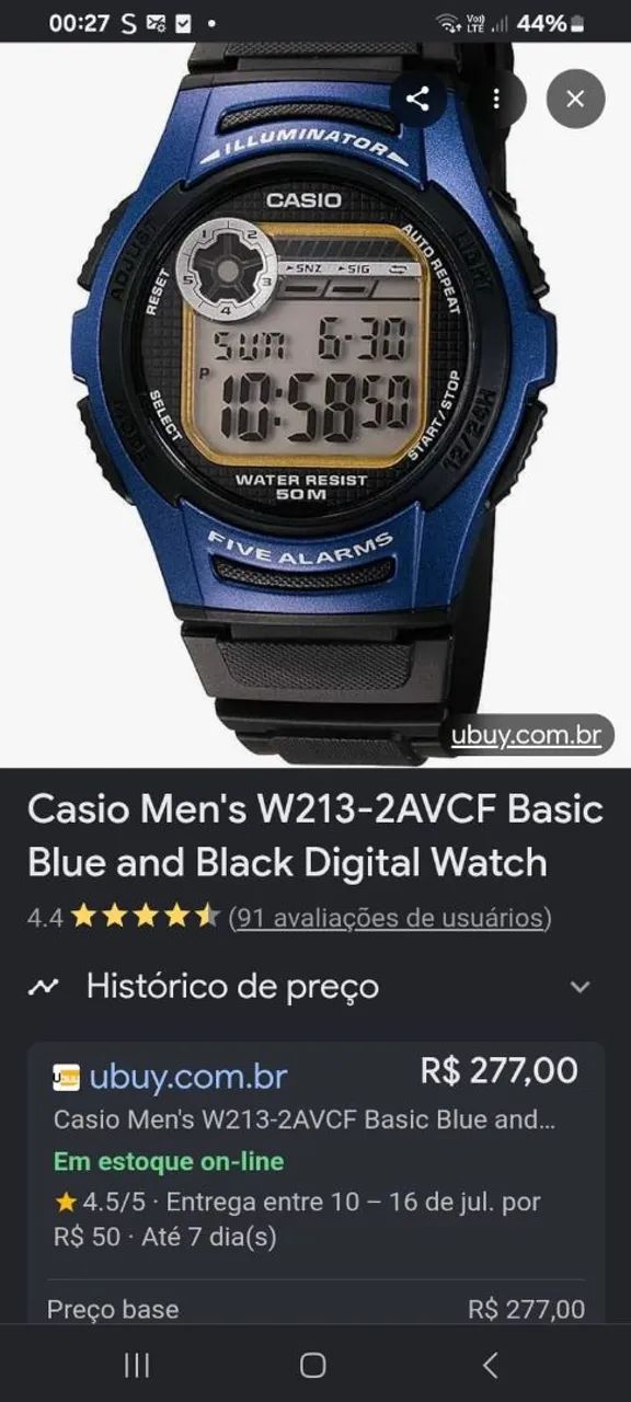 2 relógios cassio  - Foto 2