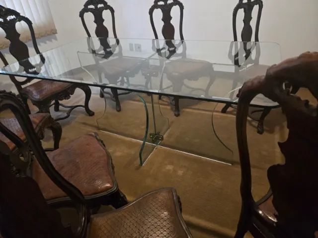 Mesa de reunião com 8 cadeiras - Foto 3