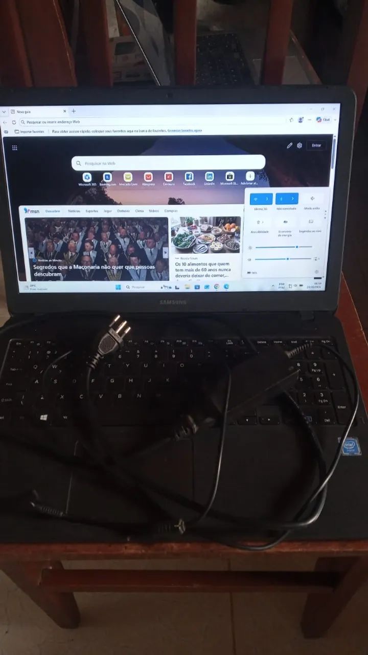 Notebook Samsung Expert 15,6". Cor sinza. - Foto 5