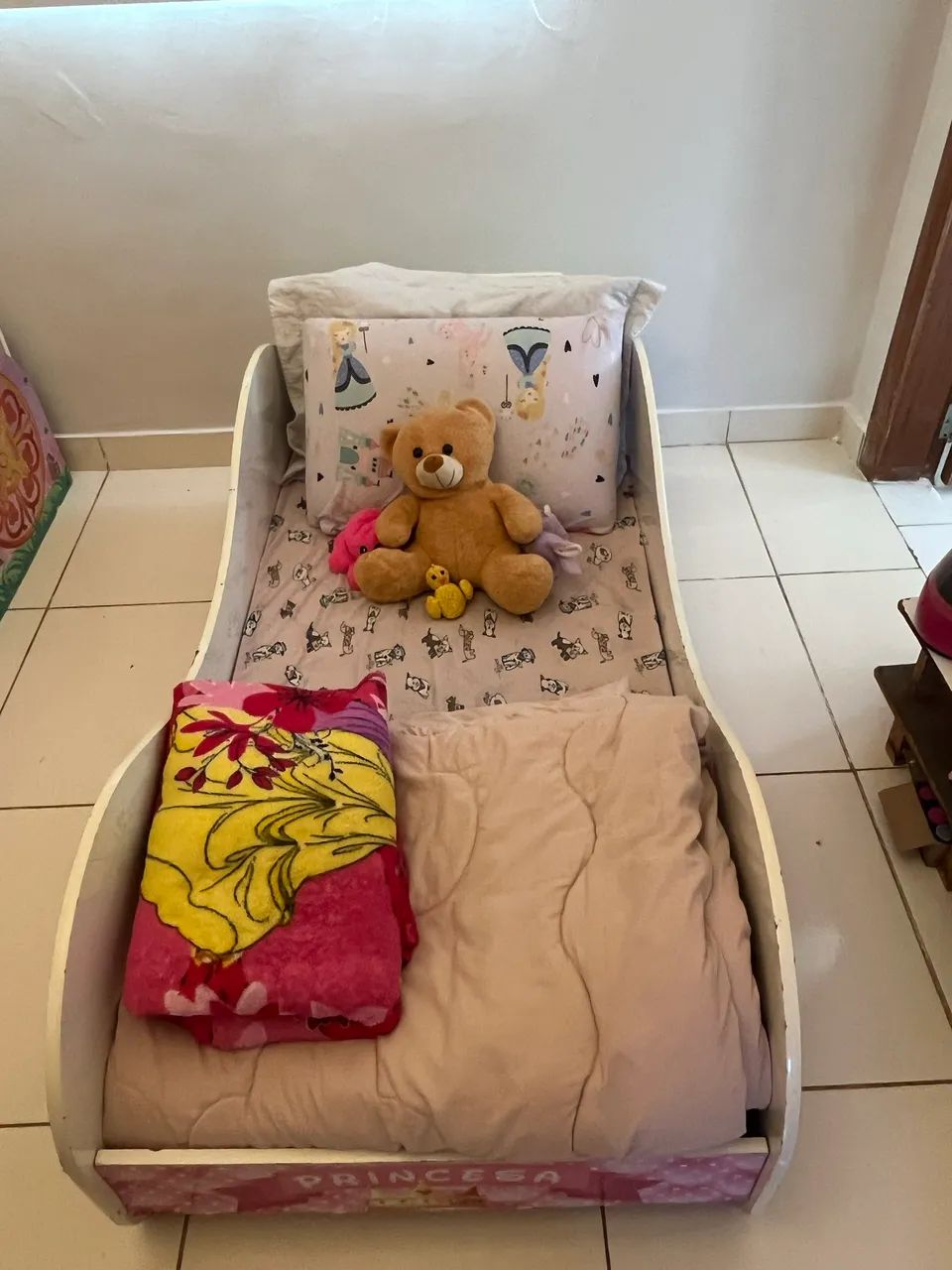 Cama Infantil Carruagem - Rosa