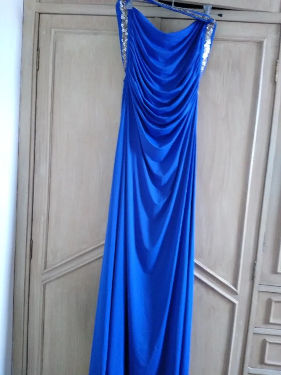 Vestido azul verão