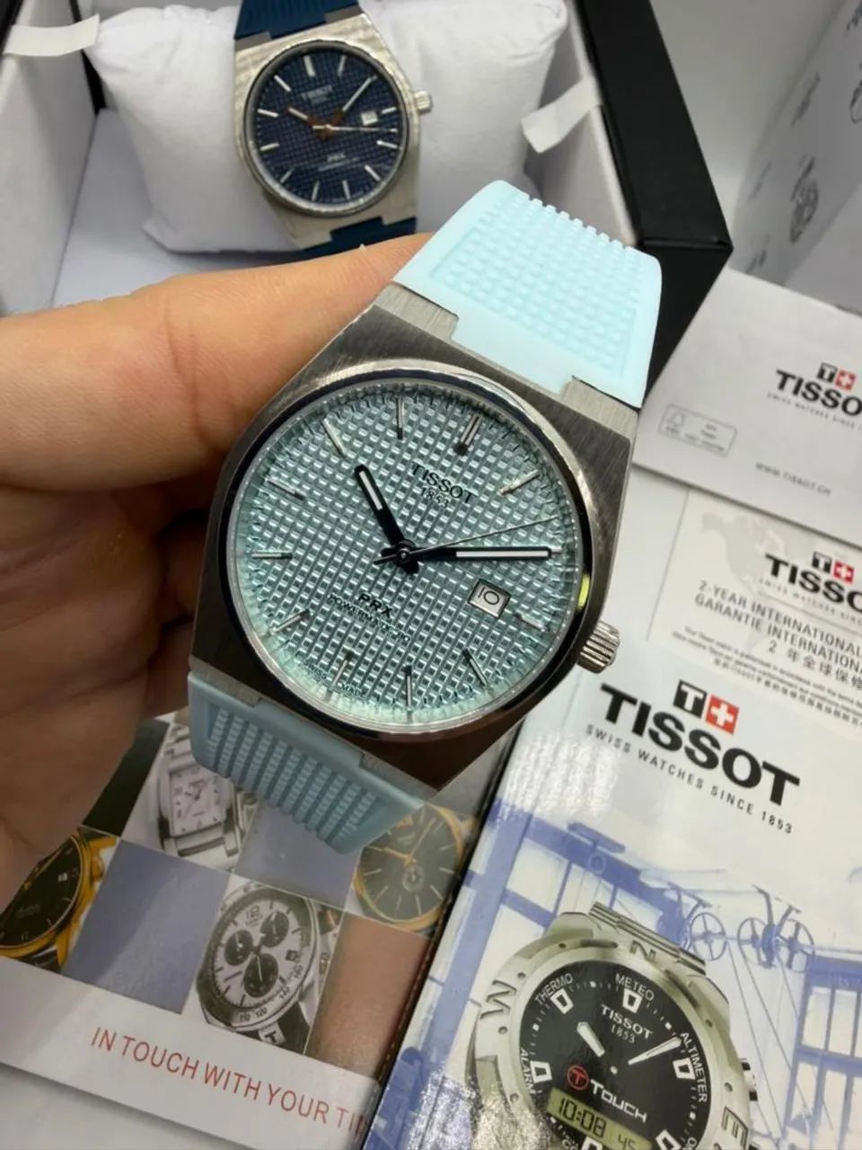 Relógio Estilo Tissot PRX Powermatic 80 Automático  - Foto 2