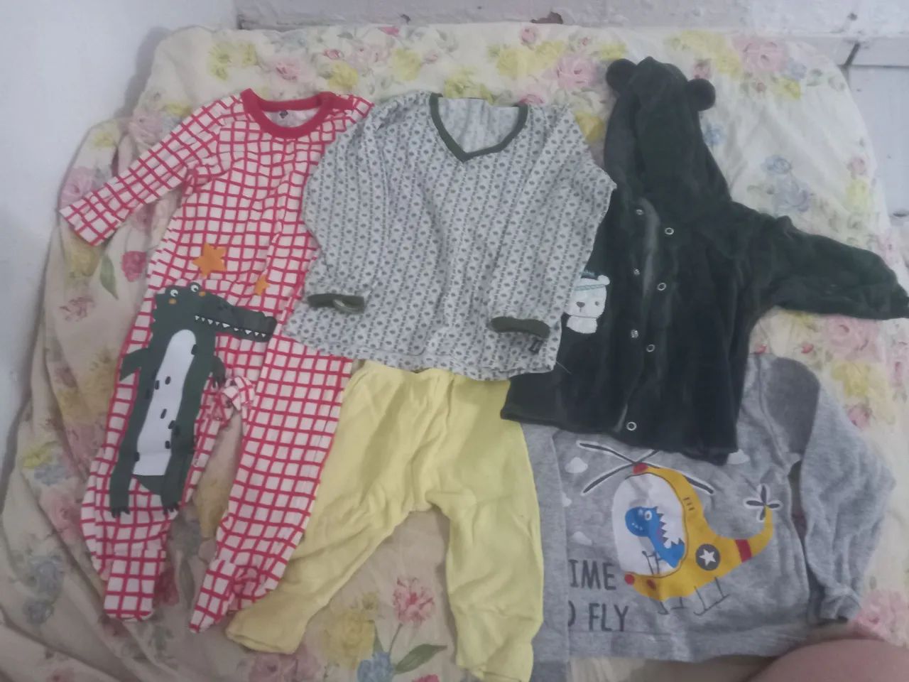 Roupas de bebê kit mini berço  - Foto 4