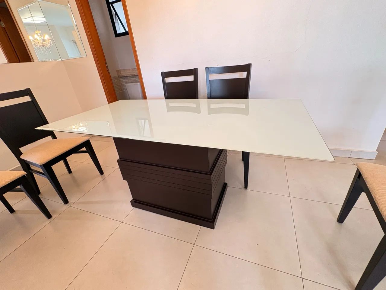 Mesa madeira  6 lugares  - Foto 2