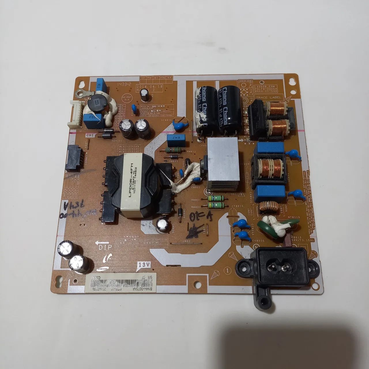 Placa da fonte samsung un40h4200ag