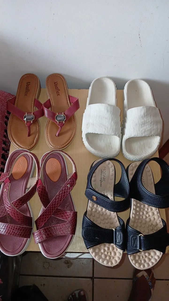SANDÁLIAS PAPETES BOTAS 
