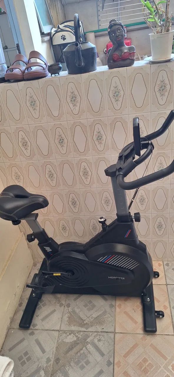 Bicicleta Spinning Python Fly Z-006 Seminova - Pouquíssimo Uso