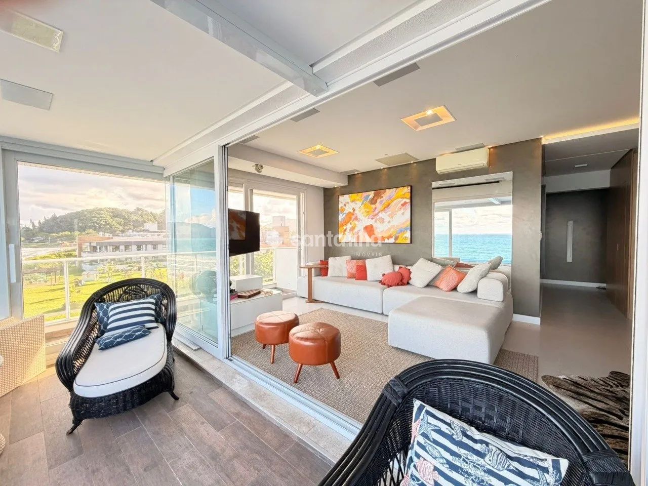 Apartamento de 3 dormitórios para alugar, 180m² - Morro da Pedras - Florianópolis/SC - Foto 2