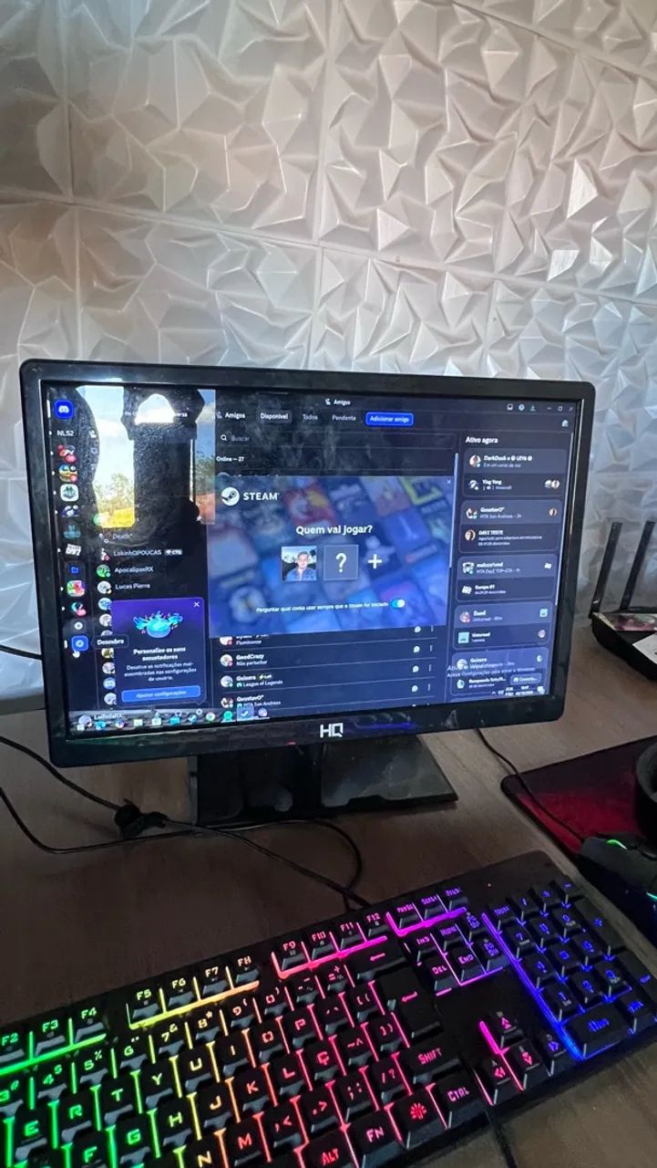 Pc gamer completo + cadeira e mesa  - Foto 5