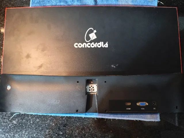 Monitor Concórdia borda vermelha com suporte - Foto 4