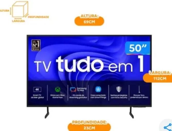 Smart TV 50 4KUHD LED SAMSUNG 