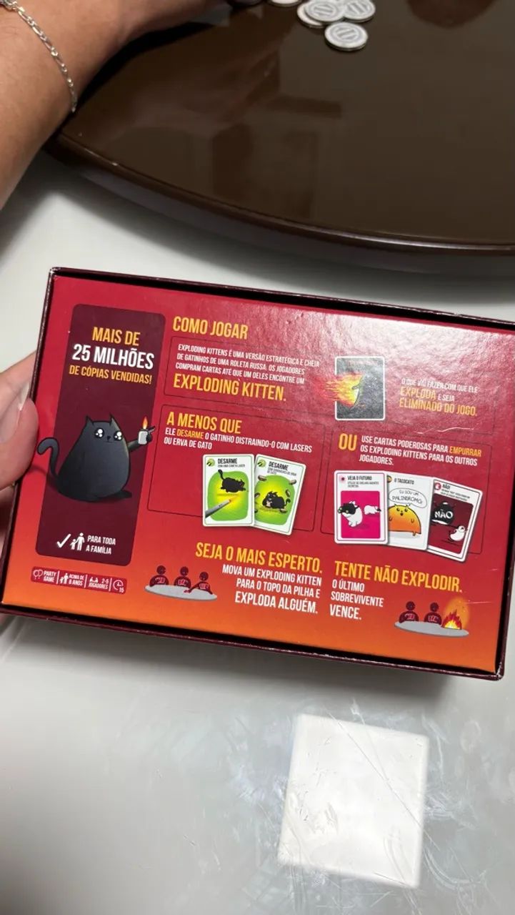 Vendo jogo EXPLODING KITTENS - Foto 2