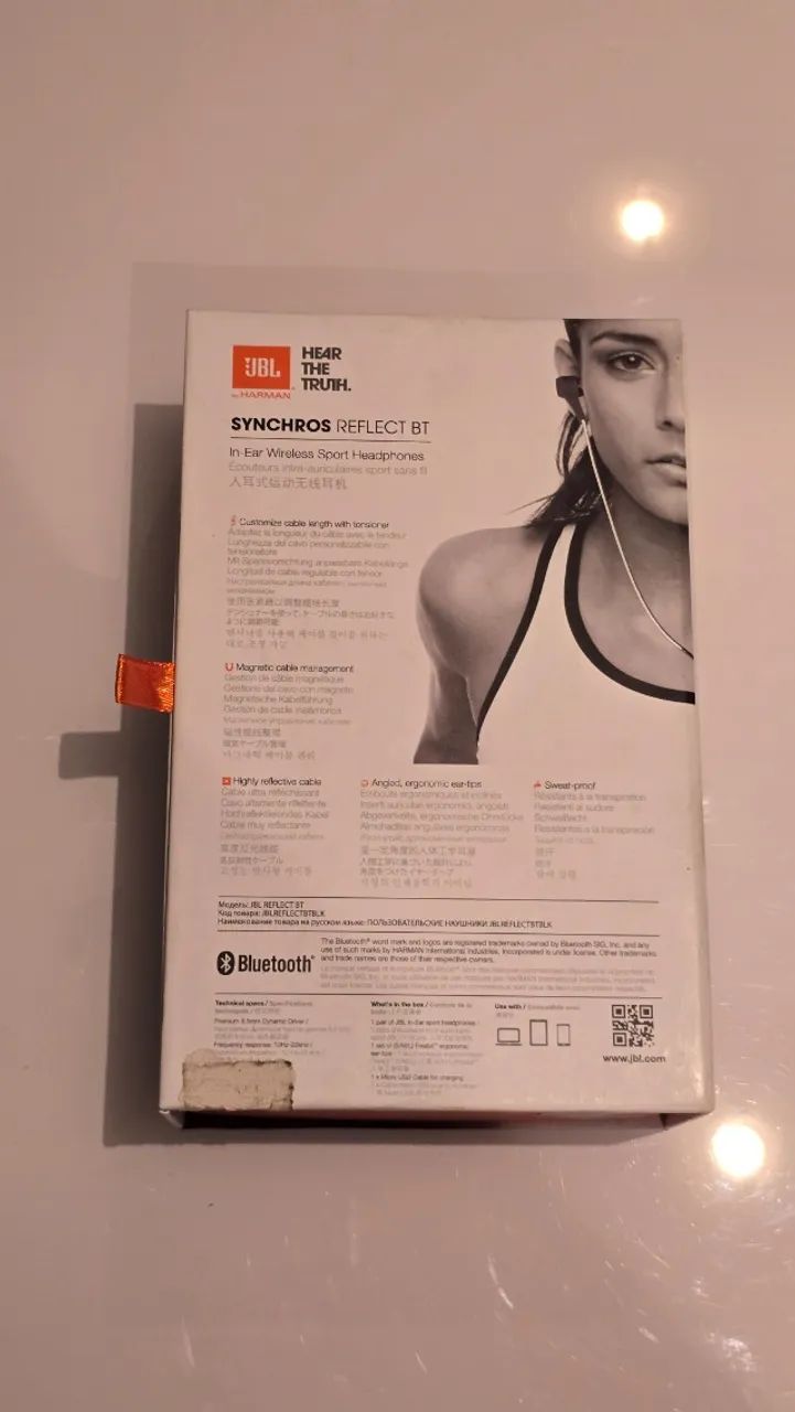 Fone de ouvido JBL Synchros Reflect BT - sem fio bluetooth - Foto 2