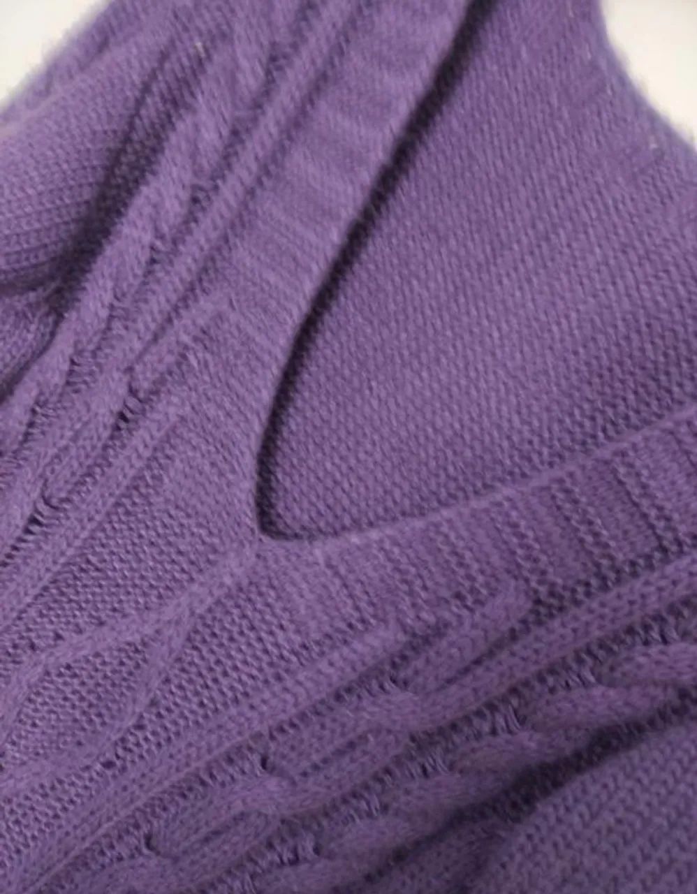 Triângulo vestido tricô Tam M - Foto 4