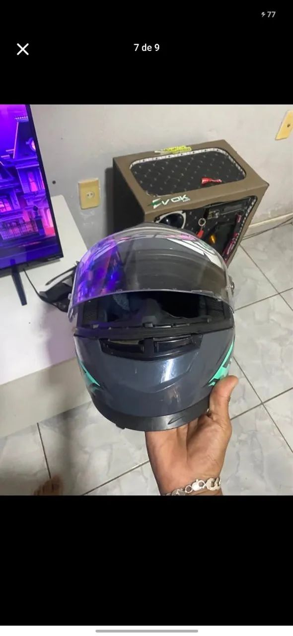 capacete Ls2 tribal  - Foto 5