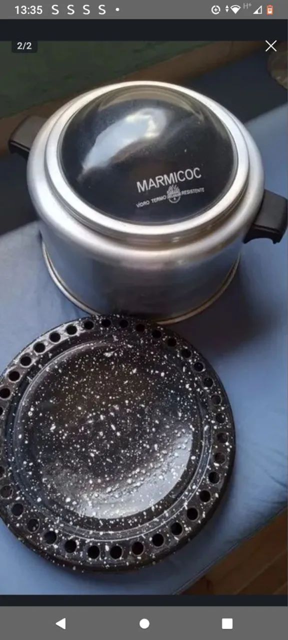 Panela antiga Marmicok para assar bolo - Foto 2