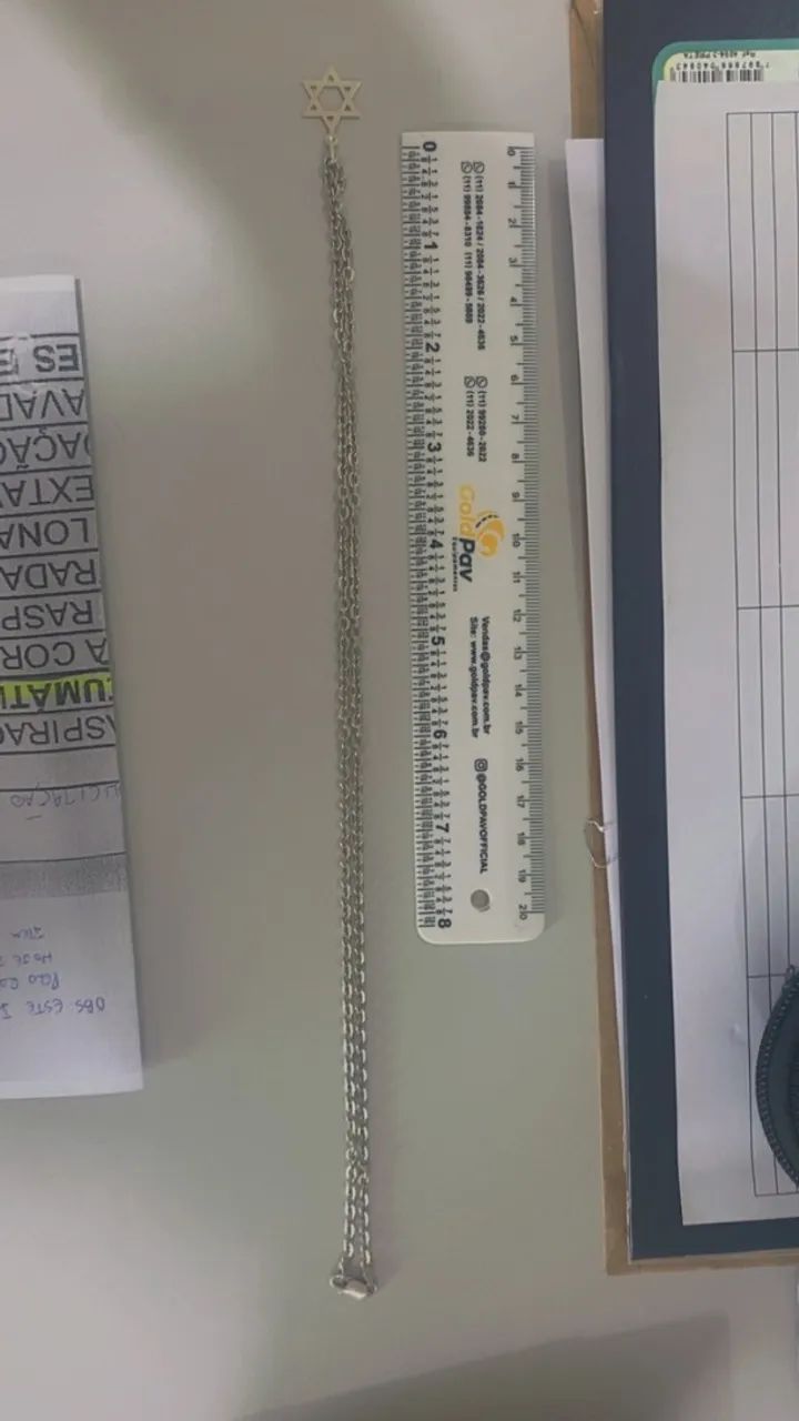 Cordão de prata  - Foto 4