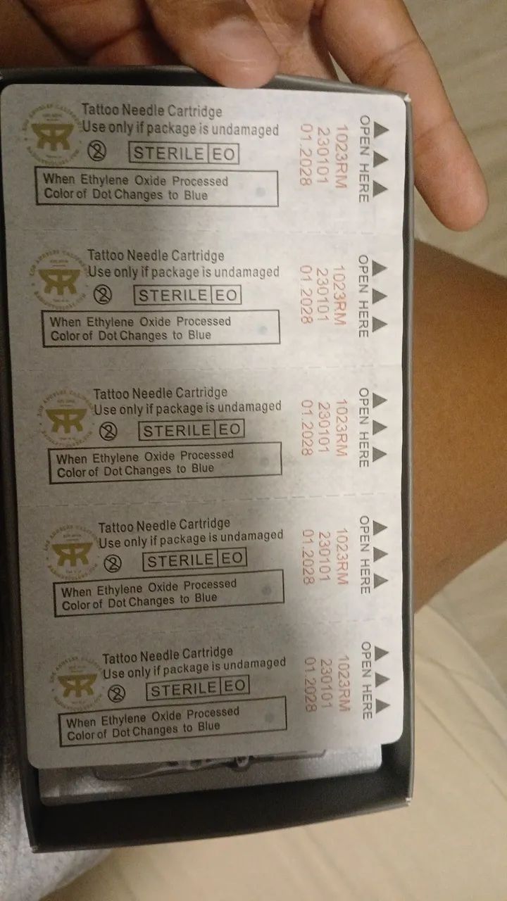 Cartucho para tatuagem  - Foto 3