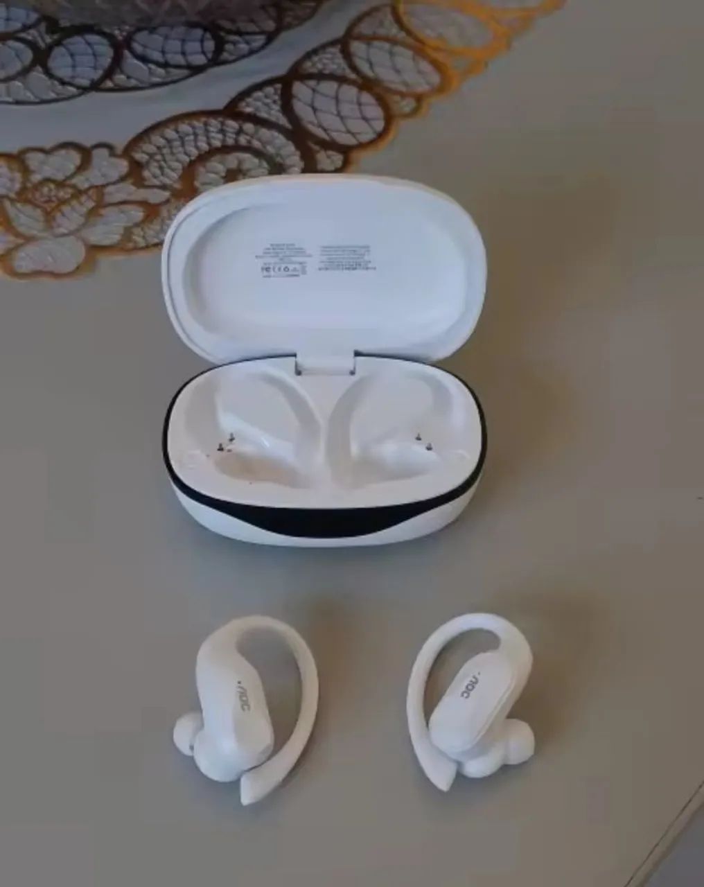 Fone bluetooth AOC Branco R$ 75 - Foto 4
