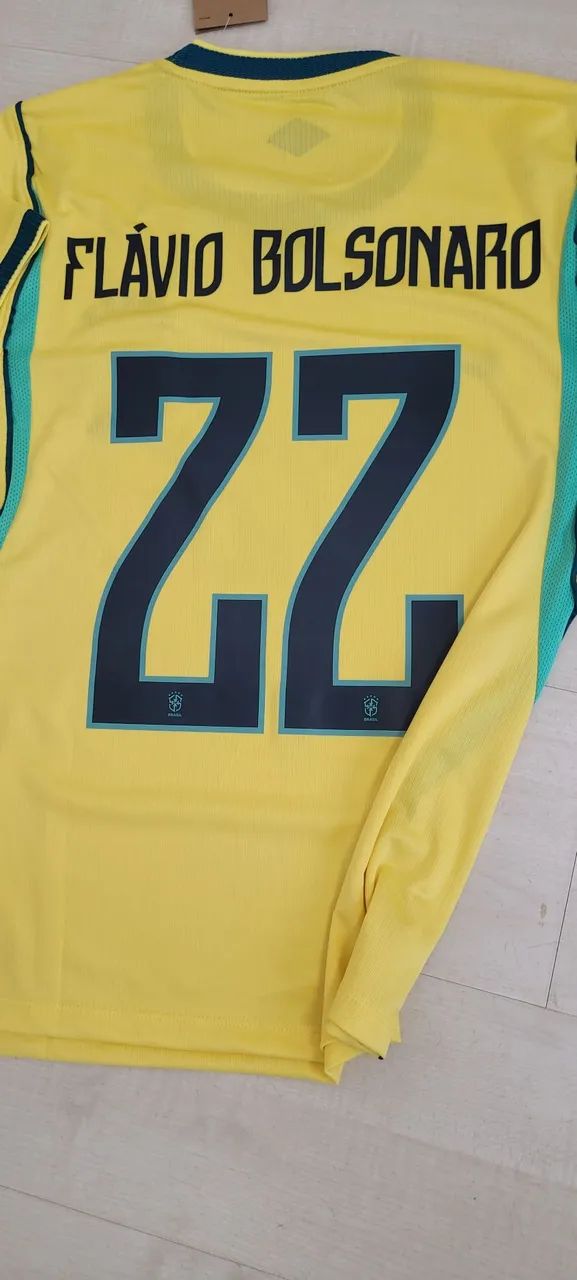 Camisa do Brasil Flávio Bolsonaro - Foto 4
