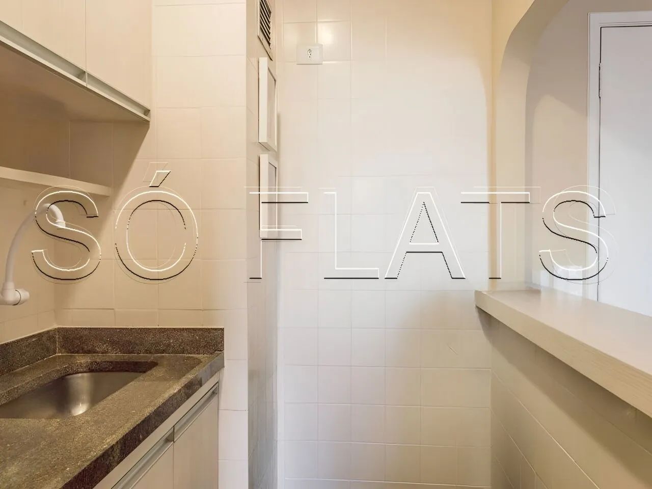 SAINT THOMAS - flat mobiliado com 2 dorm e 2 vagas de estacionamento. - Foto 3
