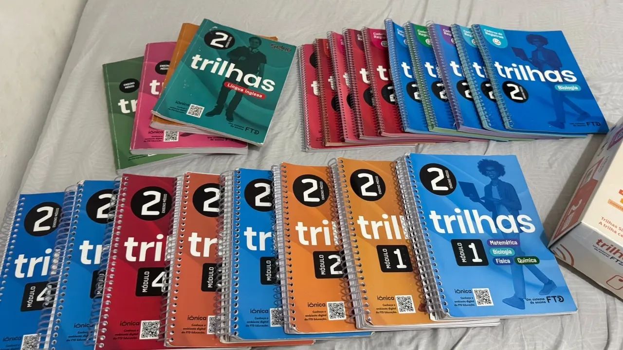 Kit livros trilhas 2ano - Foto 2