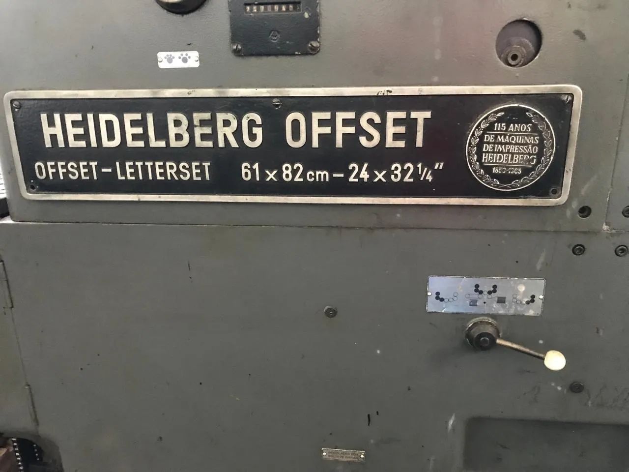 Heidelberg sordz 61 x 81 bicolor  - Foto 2