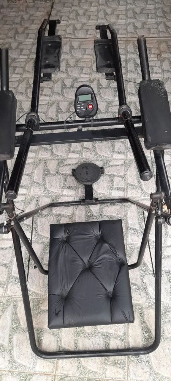  Vendo Aparelho Simulador de caminhada Twister com cadeira abdominal Evolution. - Foto 3