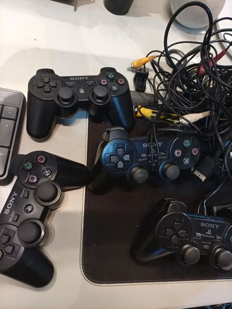 Lote controle Playstation play ps2 e ps3 e camera - Foto 5