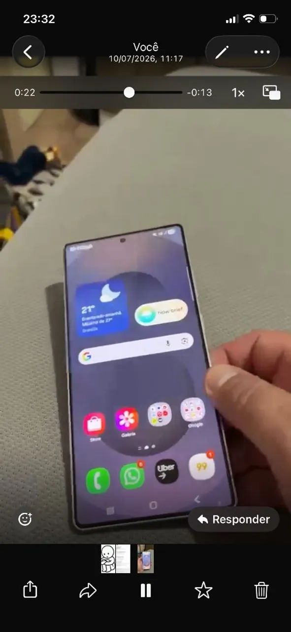 S25 ultra com caixa e nota fiscal - Foto 5
