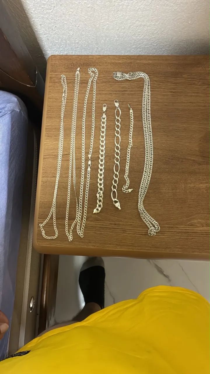 Correntes de prata 925