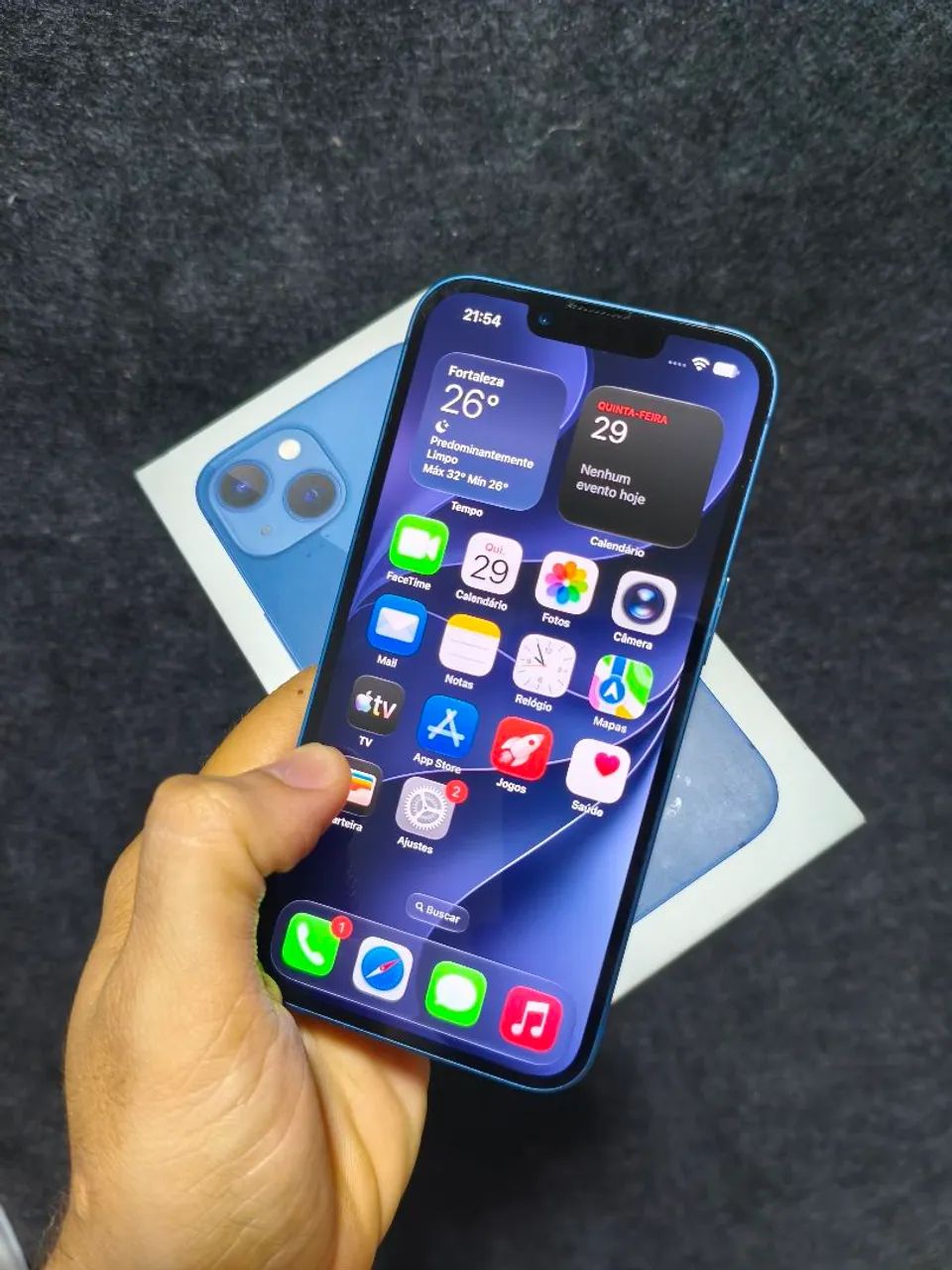 iPhone 13 128GB impecável com caixa
