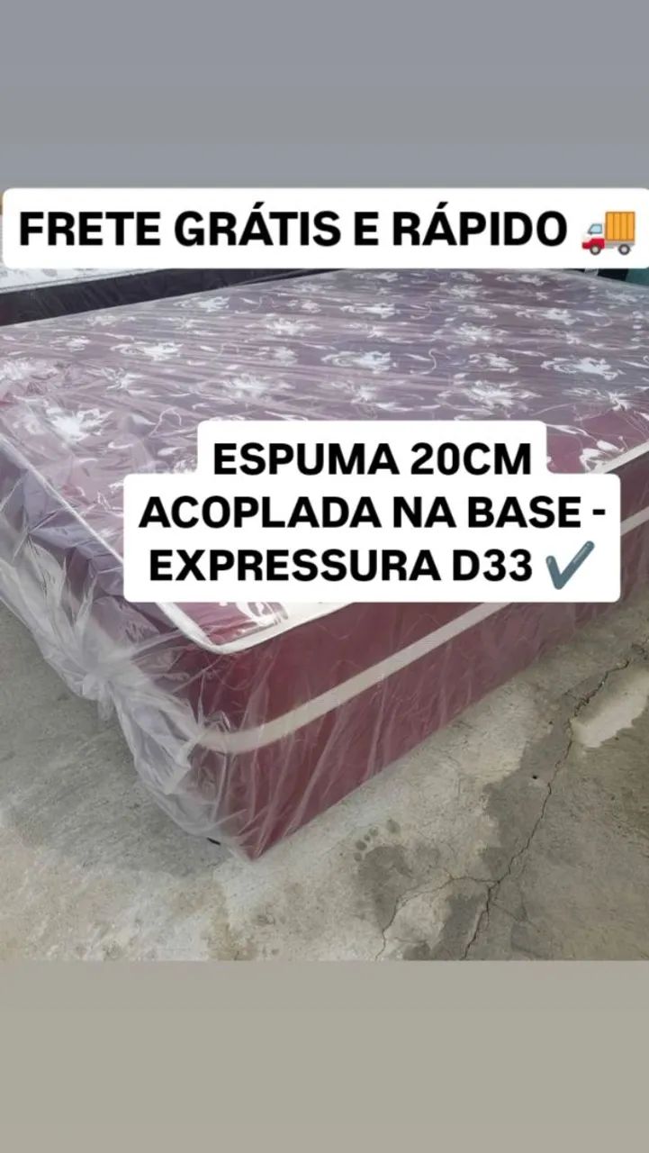 Cama box casal - Estoque limitado 