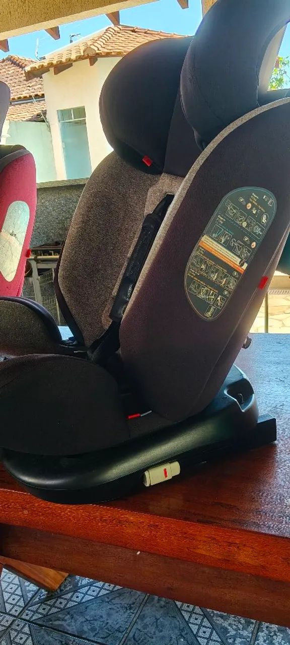 Cadeirinha com isofix e rotação de RN até 36kg - Foto 2