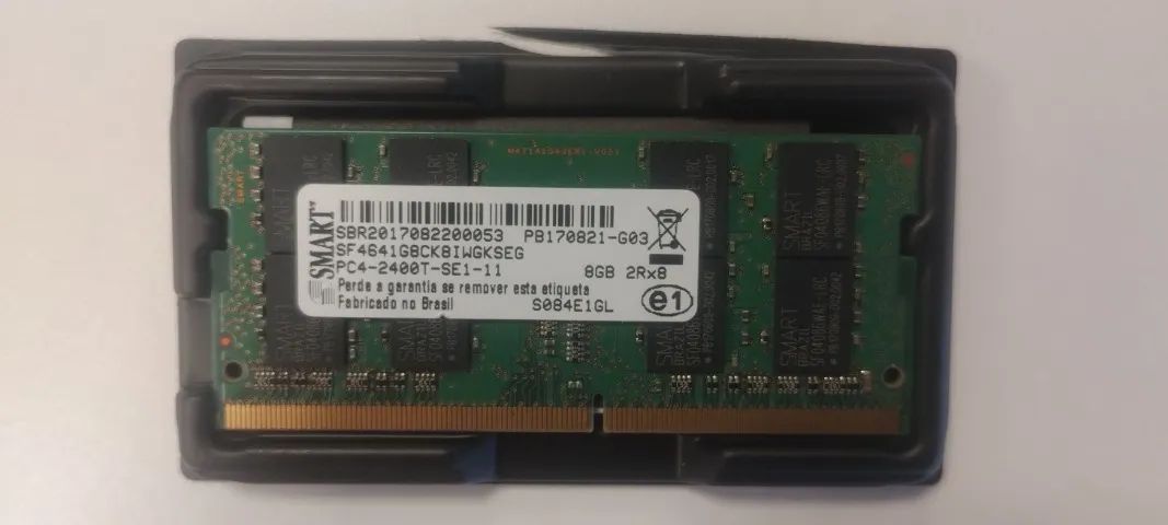 Memória RAM 8gb DDR4