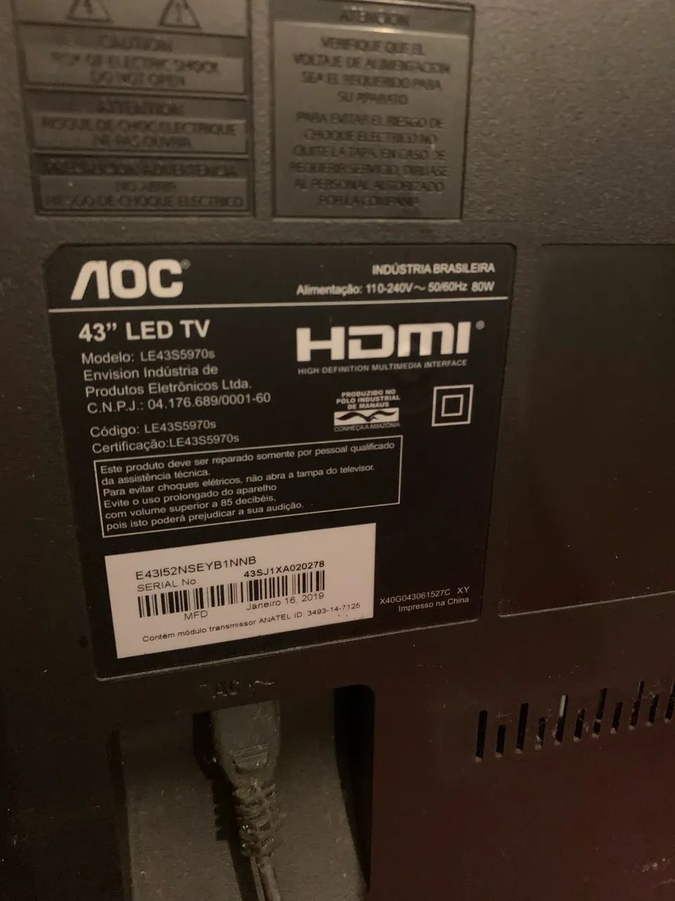 Tv smart 43 polegadas  - Foto 4