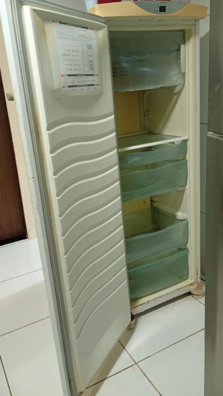 Freezer funcionando