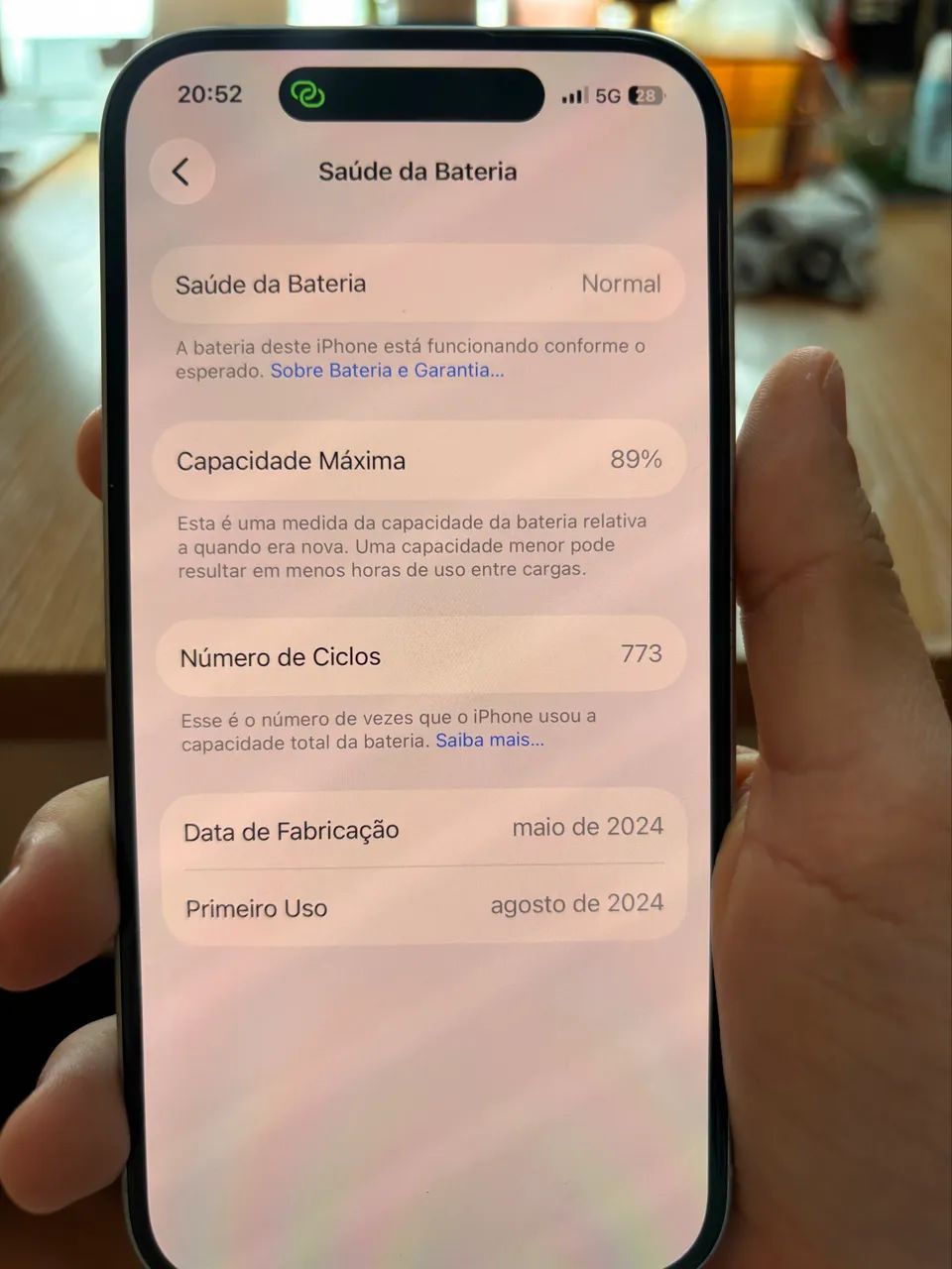 iPhone 15 azul 256gb  - Foto 2