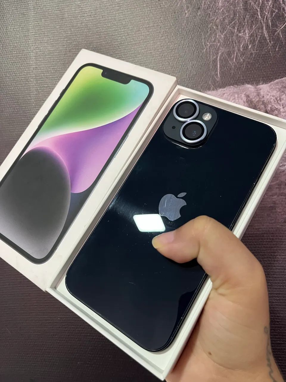 iPhone 14 Blackk 128Gigas 93% com caixa BR 